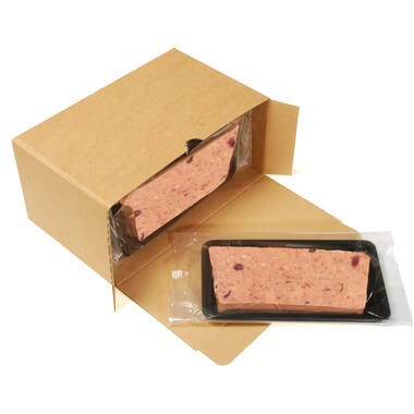 WILDZWIJN PATE VEENBES 8x150gr PLAKKEN