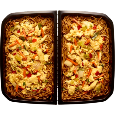 Chow mein noedels 2,4kg Delasia