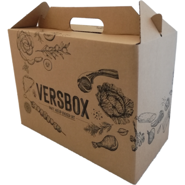 VERSBOX MET HANDVAT 31x15x*22cm  20st