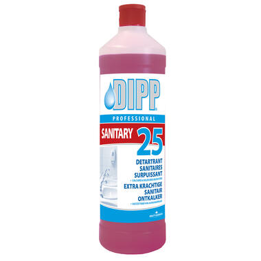 DIPP-25 EXTRA KRACHTIGE SANITAIR ONTKALKER 1ltr
