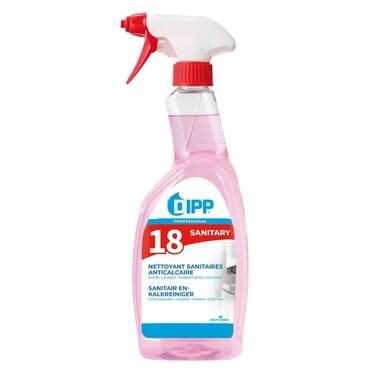 DIPP-18 SANITAIR- EN KALKREINIGER spray 6x750ml