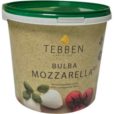 MOZZARELLA BULBA 10x125gr