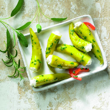 GROENE PEPERONI/ROOMKAAS  1kg  AP