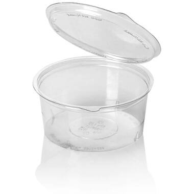 SALADEBAK + DEKSEL TRANSPARANT 750cc Ø15cm 200st