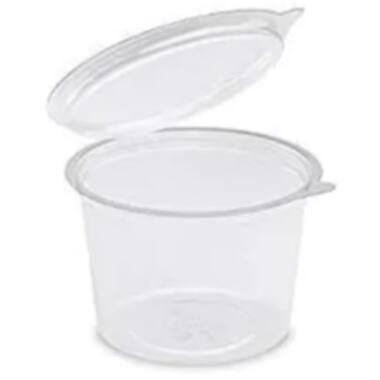 SALADEBAK + DEKSEL TRANSPARANT 1000cc Ø19cm 160st