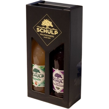 SCHULP GESCHENKDOOS voor 2x0.75ltr 20st