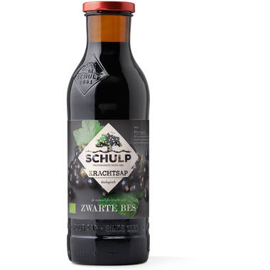 PUUR ZWARTE BESSENSAP BIO  6x0.75lt