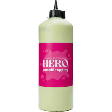 Hero wasabi topping 1ltr