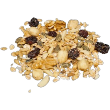 Granola spelt en gemengde noten
