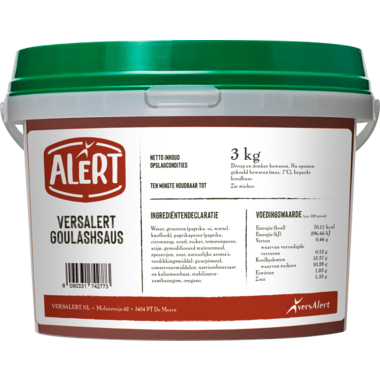 GOULASHSAUS  3kg  ALERT