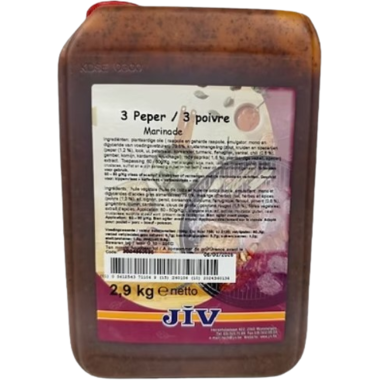 MARINADE PEPER  2,9kg  JIV