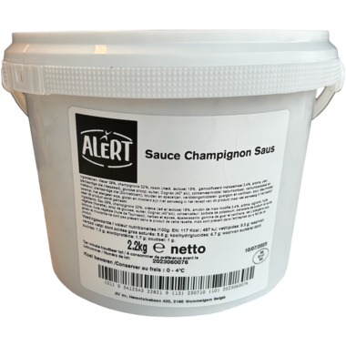 CHAMPIGNON ROOMSAUS  2.2kg ALERT