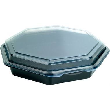 OCTAVIEW BOX 23x23x5 ZWART  190st