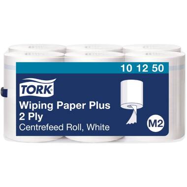 TORK POETSROL WIT 2-LAAGS 6x160m