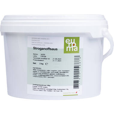 STROGANOFFSAUS  3kg EUROMA