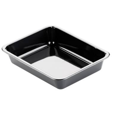 CPET TRAY ZWART 1VAKS 1200cc 300st 226x176x43mm