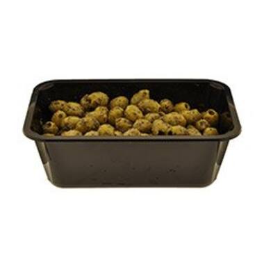 GROENE KNOFLOOK OLIJVEN  800gr