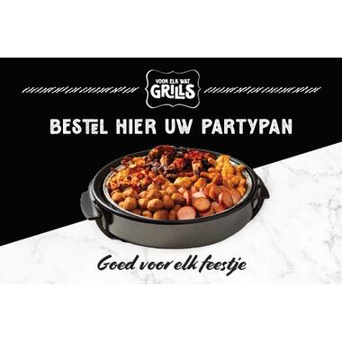 ALGEMENE TOPKAART PARTYPANMEUBEL DUBBELZIJDIG