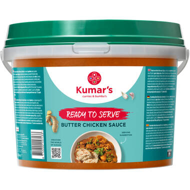 KUMARS READY TO SERVE BUTTER CHICKEN SAUS 2.8kg
