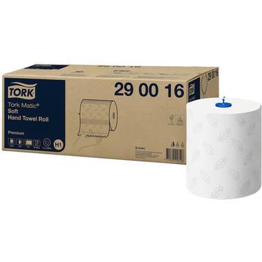 TORK HANDDOEKROL WIT 6x150m 2-laags