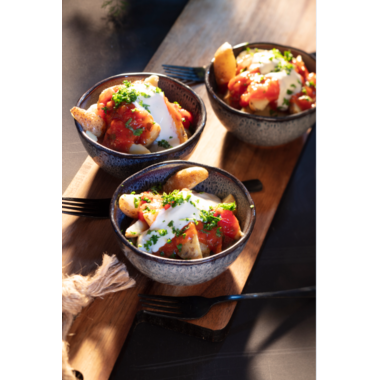 BBQ ALS EEN BAAS RECEPTFLYERS PATATAS BRAVAS 250st