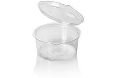 SALADEBAK + DEKSEL TRANSPARANT 750cc Ø15cm 200st