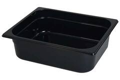 PP GASTRONORM 1/2  32x26 40 hoog  100st  ZWART