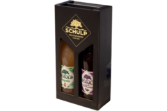 SCHULP GESCHENKDOOS voor 2x0.75ltr 20st