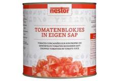 Nestor tomatenblokjes in blik