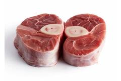 KALF OSSO BUCO GEZAAGD  ca.18st