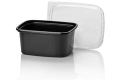 BAKJES RECHTH 150cc ZWART  1000st