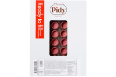 MINI TRENDY ROND FRAMBOOS 4cm 96st