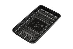 VLEESSCHAAL 25 L ZWART  1000st  126x103x25