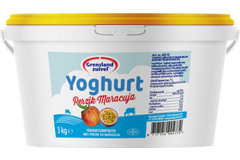 VRUCHTENYOGHURT PERZIK-MARACUJA 3kg