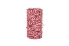 KATOENKOORD ROOD/WIT 24